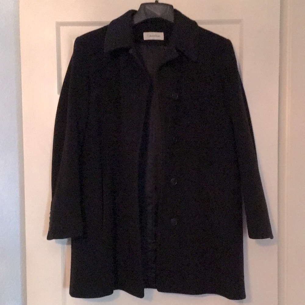 Calvin Klein wool pea coat